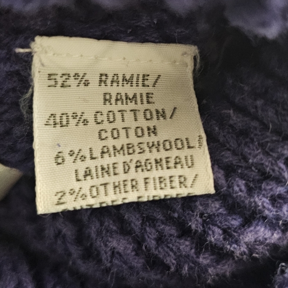 Marisa Christina Blue Polar Bear Sweater With Flaw - Picture 9 of 12